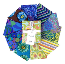 Load image into Gallery viewer, Kaffe - 85 And Fab Half Yard Bundle, Blue
