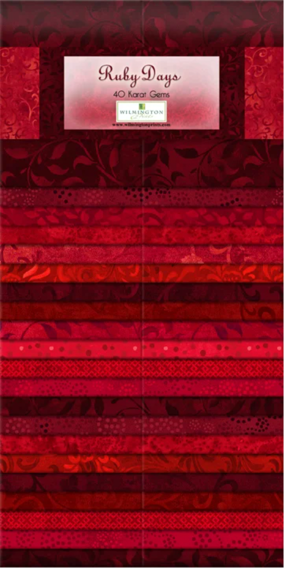 Ruby Days Red Tonal Jelly Roll