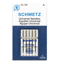 Load image into Gallery viewer, SCHMETZ Universal Needles - 5 pack

