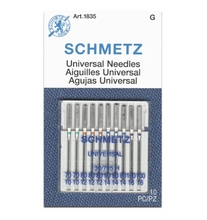 Load image into Gallery viewer, SCHMETZ Universal Needles - 10 pack
