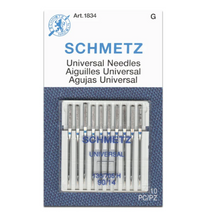 Load image into Gallery viewer, SCHMETZ Universal Needles - 10 pack
