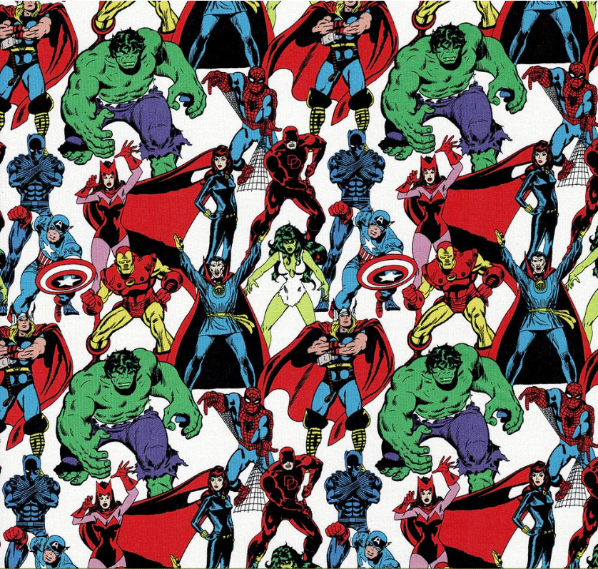 Marvel Comics - Retro Avengers, White