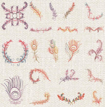 Load image into Gallery viewer, Floriani Embroidery Signature Collection -Elegant Feathers
