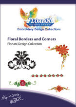 Load image into Gallery viewer, Floriani Embroidery Design Collection - Floral Borders and Corners by Walter Floriani
