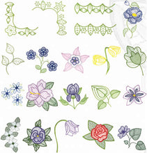 Load image into Gallery viewer, Floriani Embroidery Signature Collection - Floral Shadows
