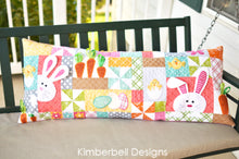 Load image into Gallery viewer, Hoppy Easter! Bench Pillow - KimberBell
