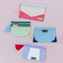 Load image into Gallery viewer, Kimberbell Pretty &amp; Posh Zipper Pouches CD Pattern
