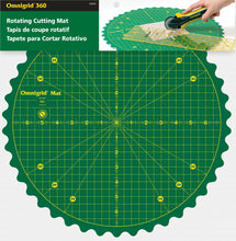 Load image into Gallery viewer, Omnigrid 360 14&quot; Rotating Cutting Mat
