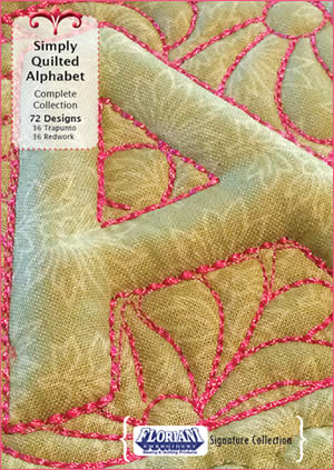 Floriani Embroidery Signature Collection - Simply Quilted Alphabet