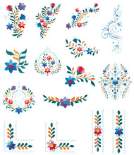 Load image into Gallery viewer, Floriani Embroidery Design Collection - Spanish Flowers by Walter Floriani
