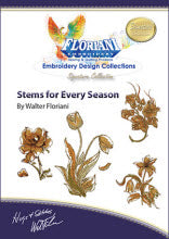 Floriani Embroidery Design Collection - Stems for Every Season by Walter Floriani