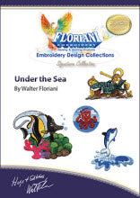 Load image into Gallery viewer, Floriani Embroidery Design Collection - Under the Sea by Walter Floriani
